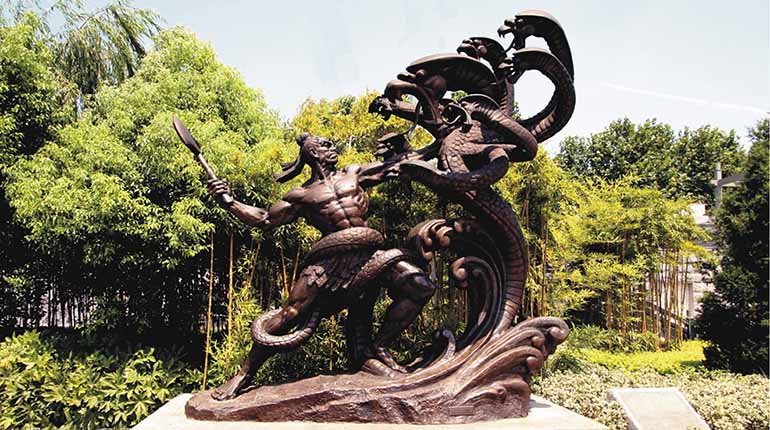 bonnie sculpture-Chinese Myth Bronze Statue770x430