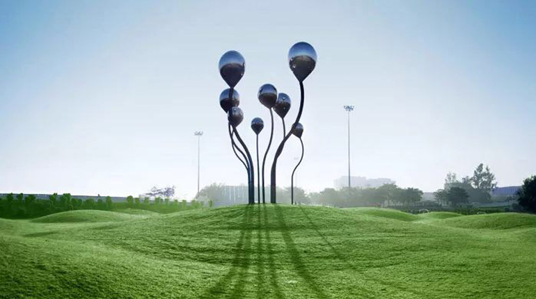 bonnie sculpture-Metal Sculpture Stainless Steel Balloon Sculpture770x430