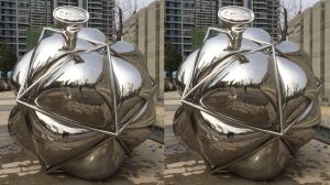 bonnie sculpture-Metal Sculpture Stainless Steel Tied Balloon Sculpture770x430
